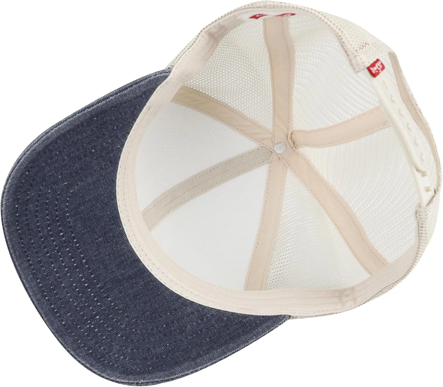 Levi's Men's Classic Style Logo Trucker Hat-Adjustable, Lightweight