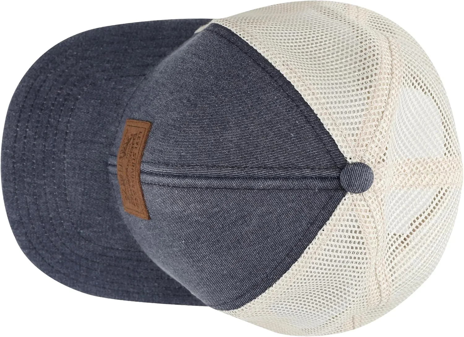 Levi's Men's Classic Style Logo Trucker Hat-Adjustable, Lightweight