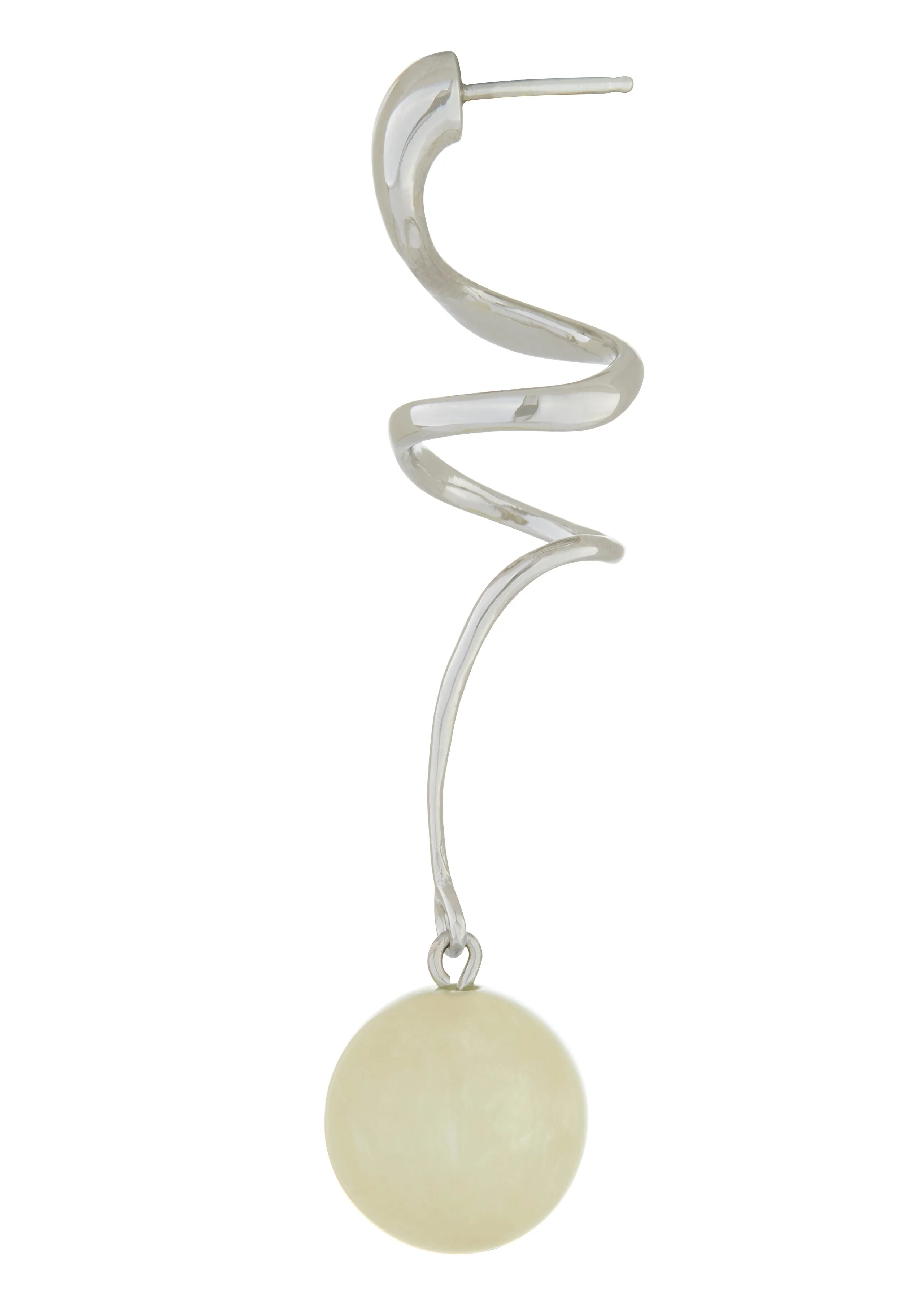 Martini Earring - Cream