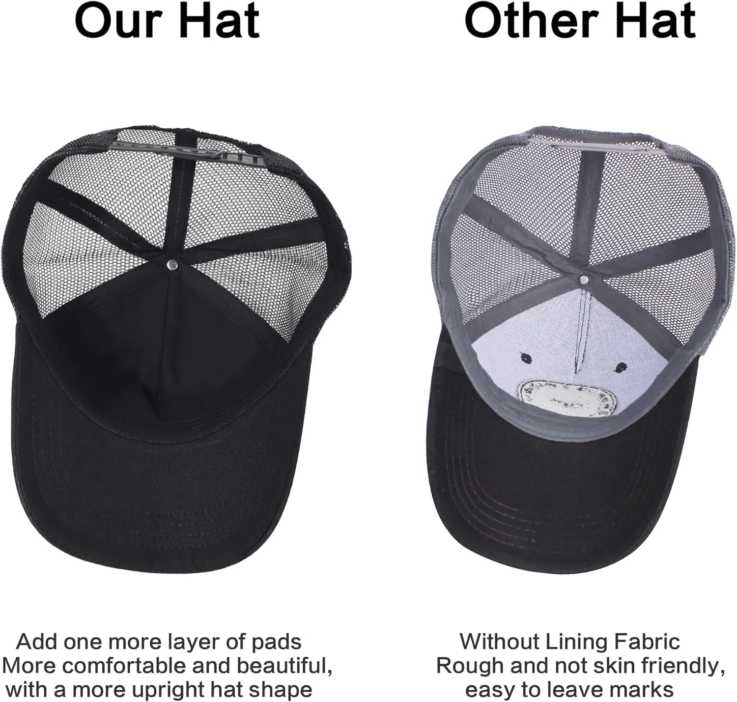 Trucker Hat Men Animal Snapback Hats Adjustable Embroidered Baseball Cap Mesh Breathable Square Patch Women Caps