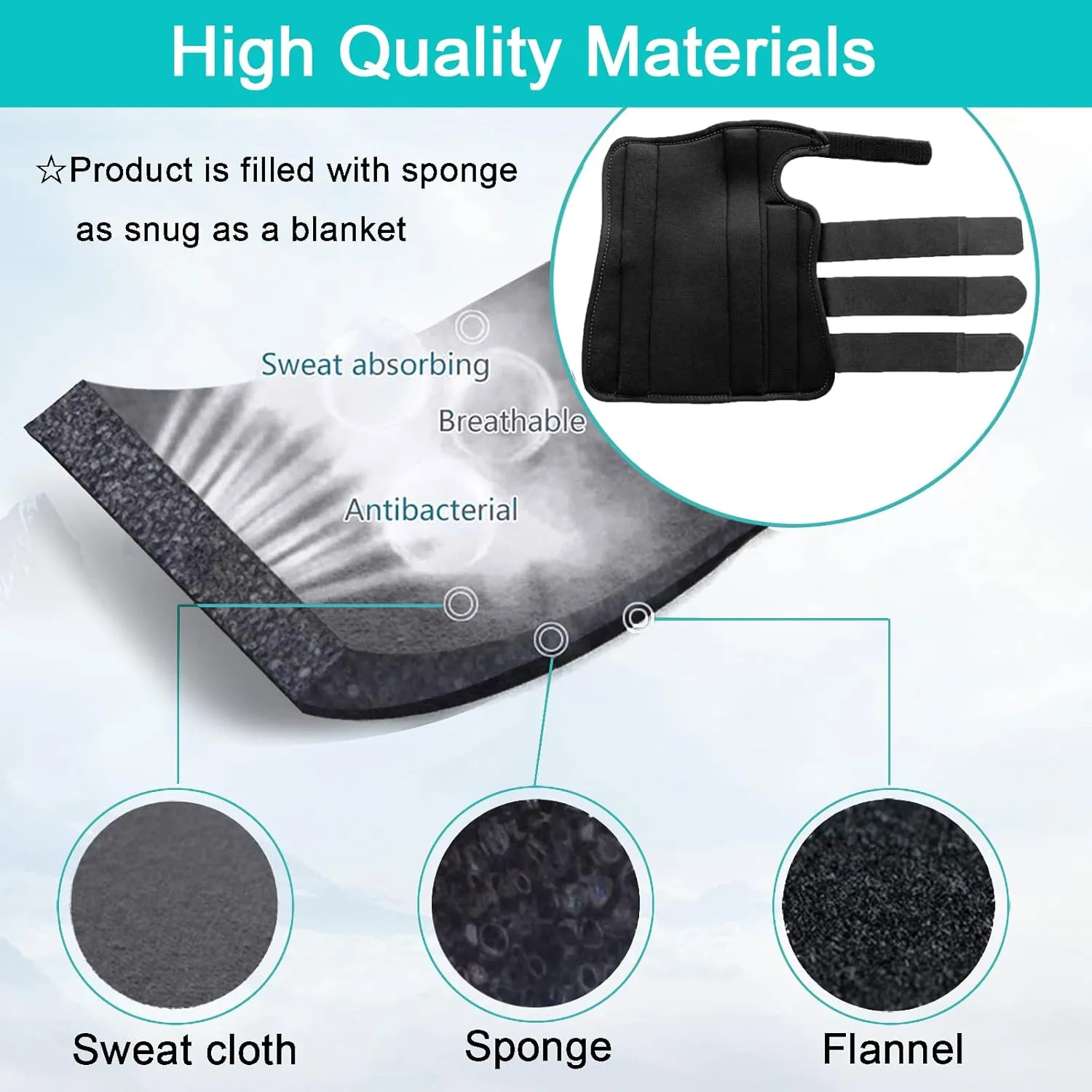 Unisex Forearm and Wrist Support Splint Brace Double Fixation Wrist Brace for Carpal Tunnel,Adjustable Night Time Forearm Immobilizer Brace Splints,9.8 inch (25cm) length(LH/S)